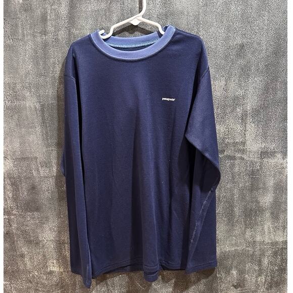 Patagonia Navy Capilene Baselayer, EUC, Sz XL (14) (14A) - Picture 6 of 6